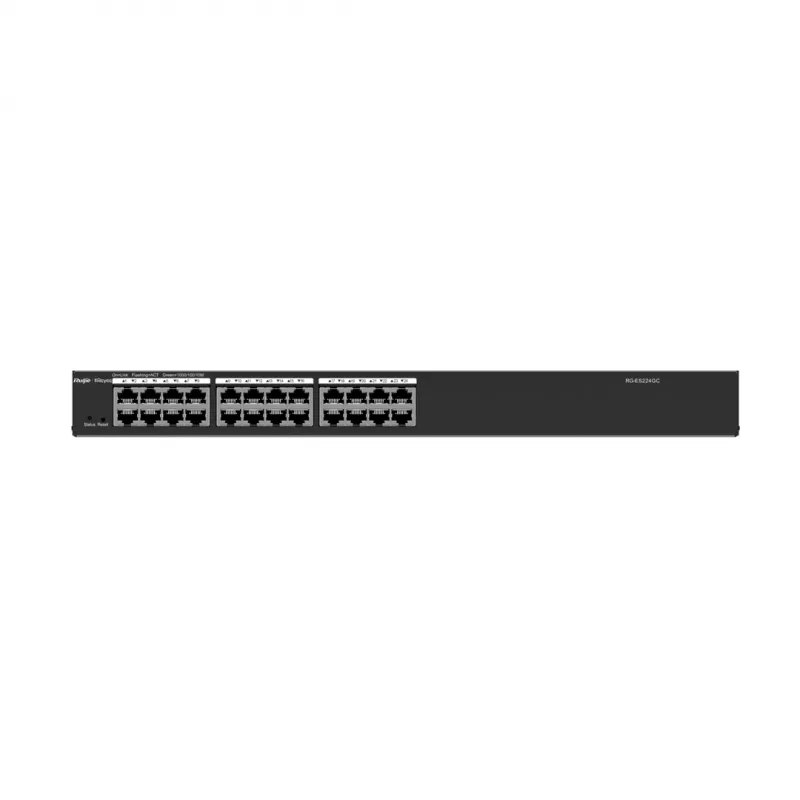 Tīkla komutators TP-LINK RG-ES224GC-V2 — 24 porti, 24×GE, galddatoram/statnei, Easy Smart