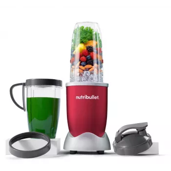 NutriBullet NB907R 0,9 L gatavošanas blenderis 900 W sarkans, sudraba