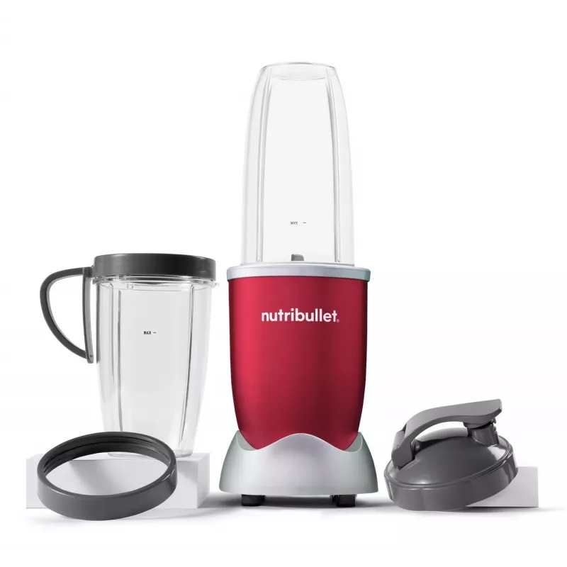 NutriBullet NB907R 0,9 L gatavošanas blenderis 900 W sarkans, sudraba