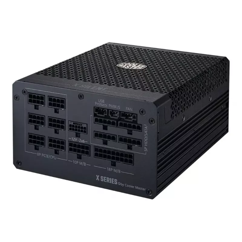 Barošanas bloks Cooler Master X Silent Edge Platinum 1100 W 24-pin ATX melns
