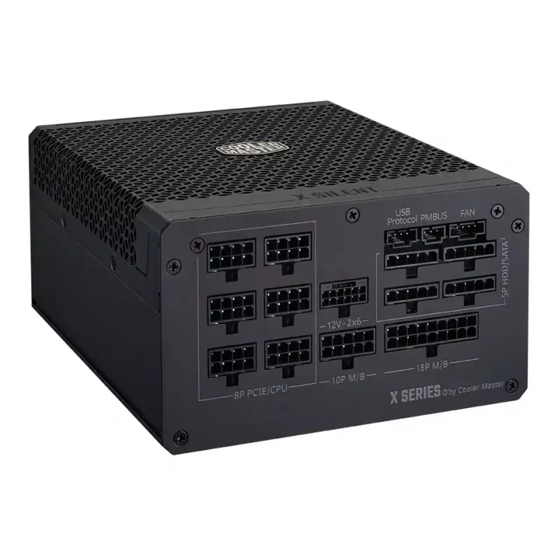 Barošanas bloks Cooler Master X Silent Edge Platinum 1100 W 24-pin ATX melns