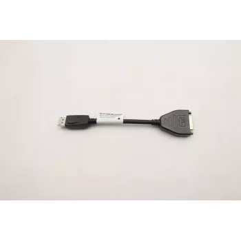 DisplayPort–DVI adapteris Lenovo 5C10V06000 — DisplayPort (vīr.) uz DVI-D (siev.) pasīvs pārejas kabelis