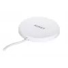 AUEKY Aircore Magnetic LC-A1 Bezvadu magnētiskais lādētājs QI USB-C 15 W Balts