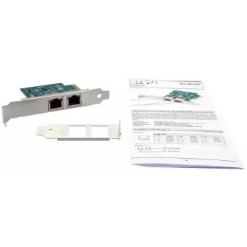 Iekšējā Ethernet karte EXSYS EX-60102 1000 Mbit/s PCI Express vadu