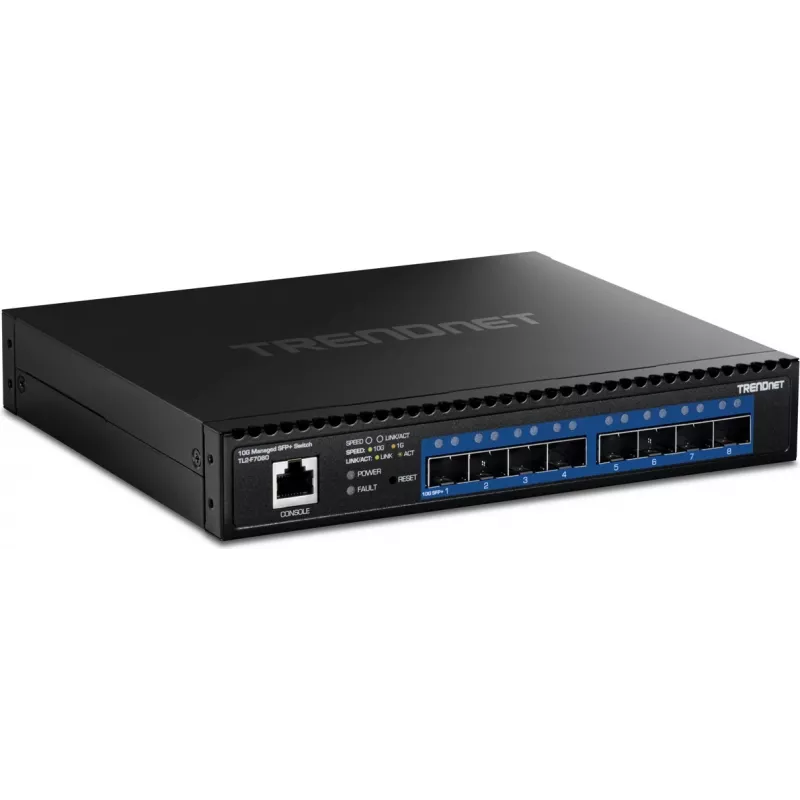 TRENDnet 8-P0RT 10G Layer 2 Managed - Switch - 8-Port (TL2-F7080)
