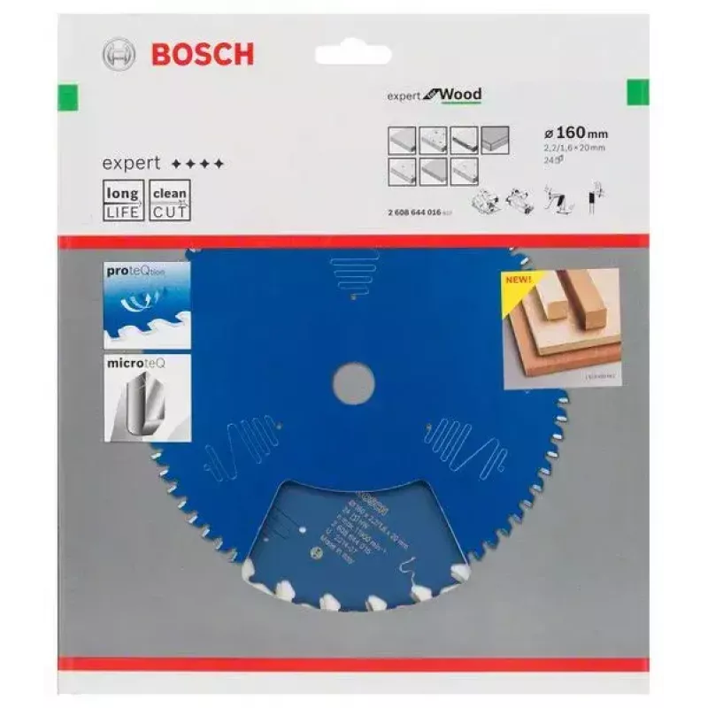 Apļveida zāģa asmens Bosch 2608644016 16 cm 1 gab.