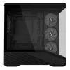 Mini Tower PC Case Lian Li Vector V100R MINI — Mini-ITX/Micro-ATX, rūdīts stikls, 3x120mm sānos + 1x120mm aizmugurē ventilatori, 2x 2.5 collu + 1x 3.5 collu nodalījumi, melns