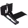 Vertikālās videokartes montāžas komplekts Lian Li VG4-5-V4 ar PCIe 5.0 stāvvada kabeli, melns
