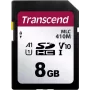 Transcend 410M - Flash Memory Card - 8 GB - A1 / Video Class V10 / UHS-I U1 / Class10 - microSDHC UHS-I (TS8GSDC410M)