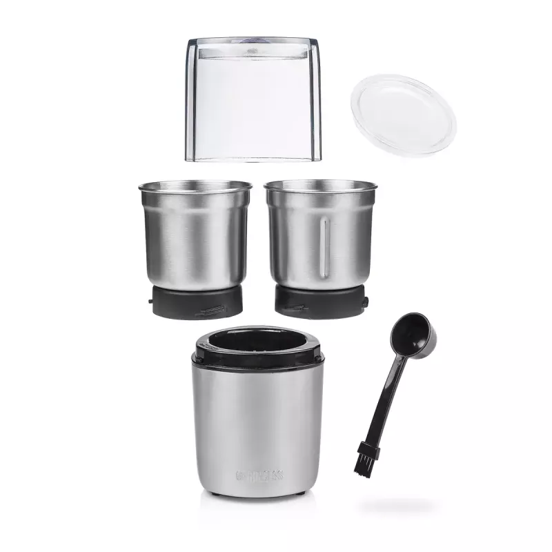 Multi Chopper and Grinder Princess 221040 200W Stainless Steel Melns