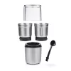 Multi Chopper and Grinder Princess 221040 200W Stainless Steel Melns