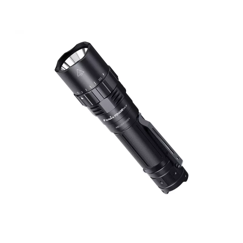 Rokas lukturītis Fenix PD40R V3.0 melns LED 3000 lm 5000 mAh