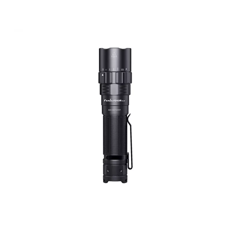 Rokas lukturītis Fenix PD40R V3.0 melns LED 3000 lm 5000 mAh
