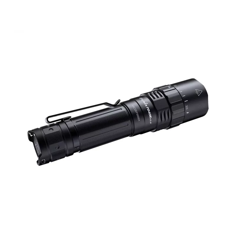 Rokas lukturītis Fenix PD40R V3.0 melns LED 3000 lm 5000 mAh