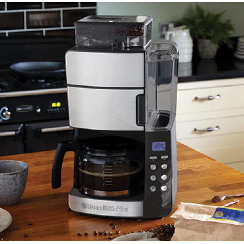 Russell Hobbs kafijas automāts Grind & Brew sudraba 25610-56 2561056 (25610-56)