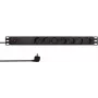 LogiLink piederums PDU 7x CEE 7/3 kontaktligzda (PDU7C02)