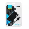 iBox IUH3F56 interfeisa centrmezgls USB 3.2 Gen 1 (3.1 Gen 1) Type-A 5000 Mbit/s Melns