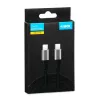 USB Type-C centrmezgls IBOX IKUTC1B — 4 portu USB centrmezgls ar USB-C ieeju un 4 × USB-A portiem, USB 2.0, 1 m pīts kabelis, maks. 3 A, melns