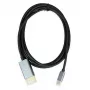 Video kabeļa adapteris IBOX ITVCDP4K USB Type-C uz DisplayPort 1.8 m Melns