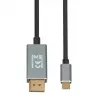 Video kabeļa adapteris IBOX ITVCDP4K USB Type-C uz DisplayPort 1.8 m Melns