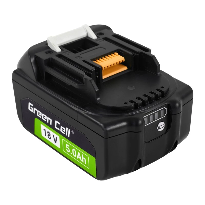 Baterija zaļa Cell PTMA18V5 Lithium-Ion 5Ah 600g