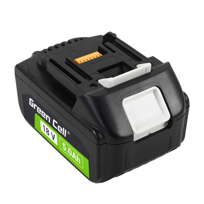 Baterija zaļa Cell PTMA18V5 Lithium-Ion 5Ah 600g