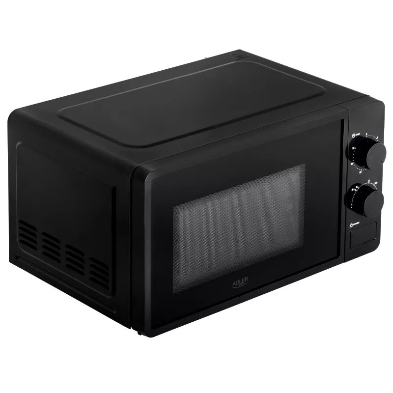 Adler | Mikroviļņu krāsns | AD 6206 | Brīvi stāvoša | 20 L | 700 W | Konvekcija | Melna