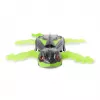 HEX BOTS | Interaktīva rotaļlieta Wall Crawler Gecko RC robots | Zaļš/Pelēks