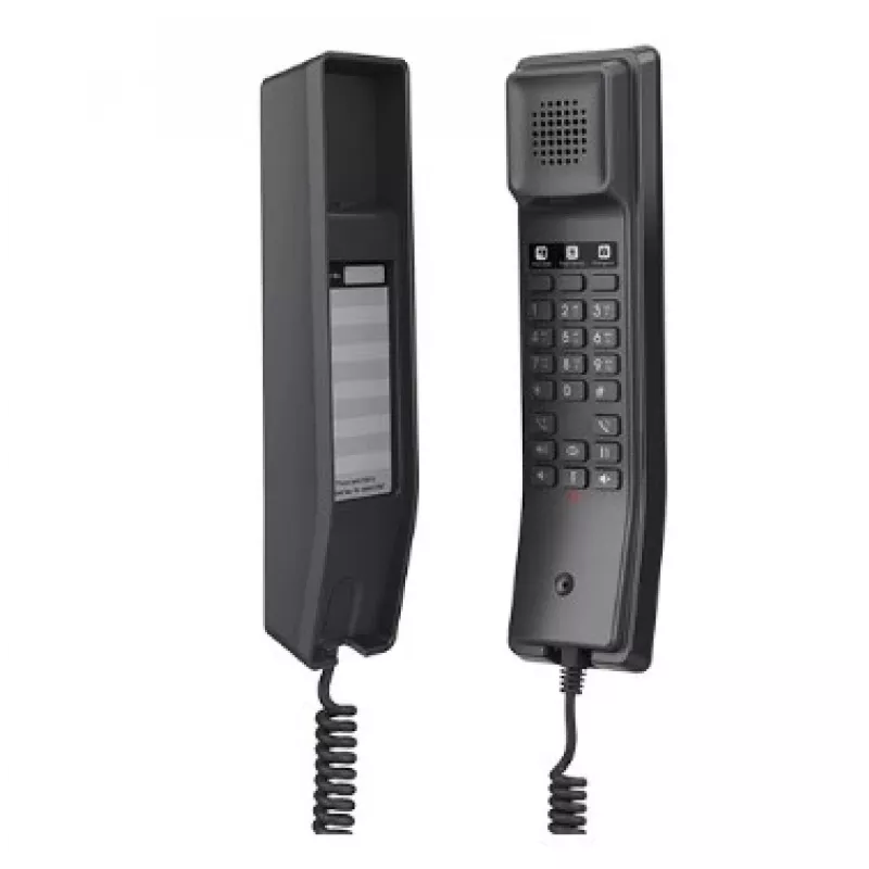 Grandstream Networks GHP611W IP telefons Melns 2 līnijas Wi-Fi