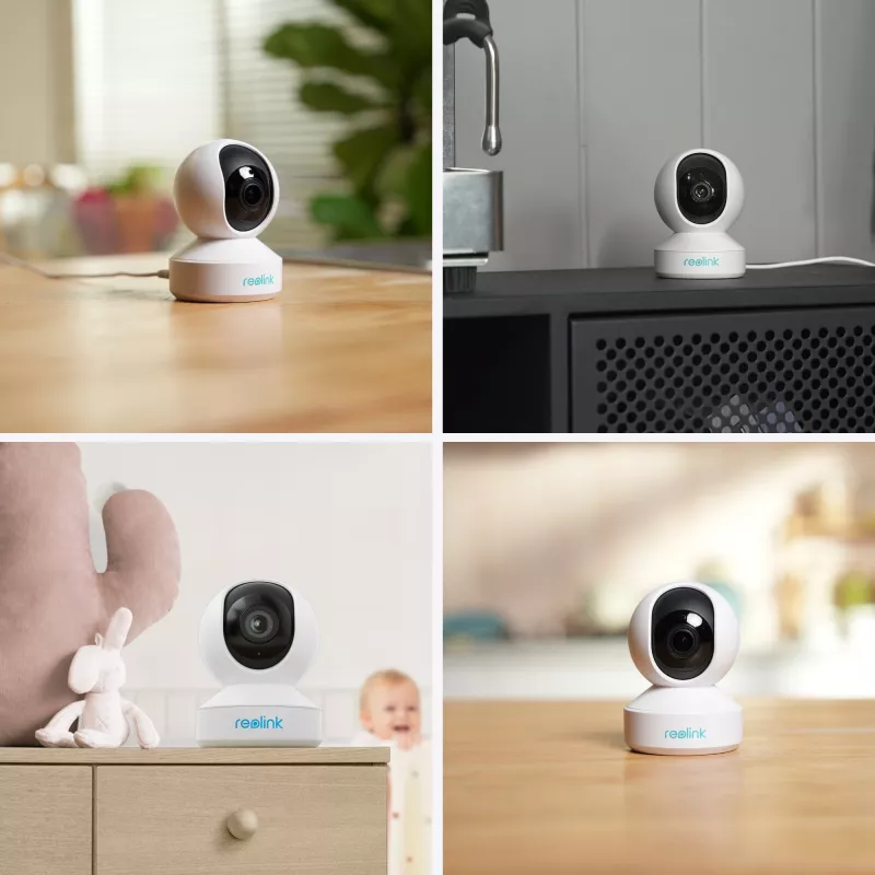 Reolink | Super HD WiFi kamera | E sērija E340 | PTZ | 5 MP | 2.8-4mm/F2.0 | H.264 | Micro SD, līdz 512 GB
