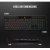 Tastatūra K100 RGB Air Wireless Ultra Thin Cherry MX