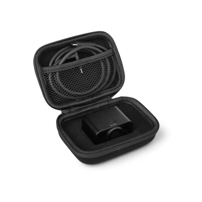 Webcam EPOS EXPAND Vision 1 — 8,3 MP 4K Ultra HD, USB-C, klipša/statīva stiprinājums, melns