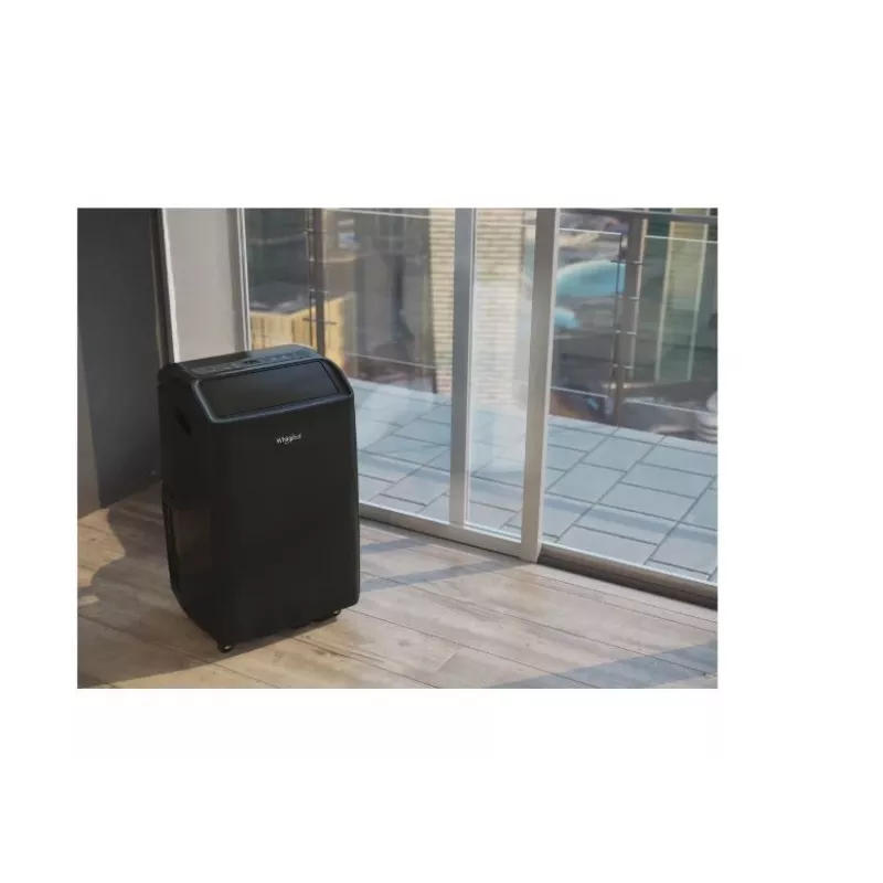 Pārnēsājamais gaisa kondicionieris WHIRLPOOL PACF212HP B melns