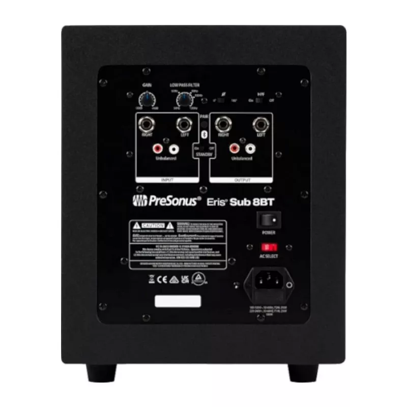 PreSonus Eris Sub8 BT - aktīvais zemfrekvences skaļrunis