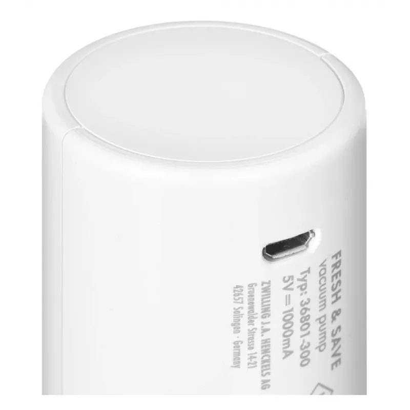 Vakuumsūknis ZWILLING FRESH & SAVE 19 cm, modelis 36801-300-0, balts