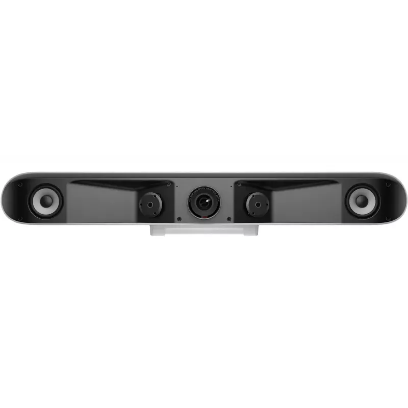 HP POLY POLY Studio X52 All‑In‑One Video Bar — 4K UHD, 30 fps, 95° FOV, 5x digitālā tālummaiņa, Wi‑Fi, Bluetooth, Android, Balts