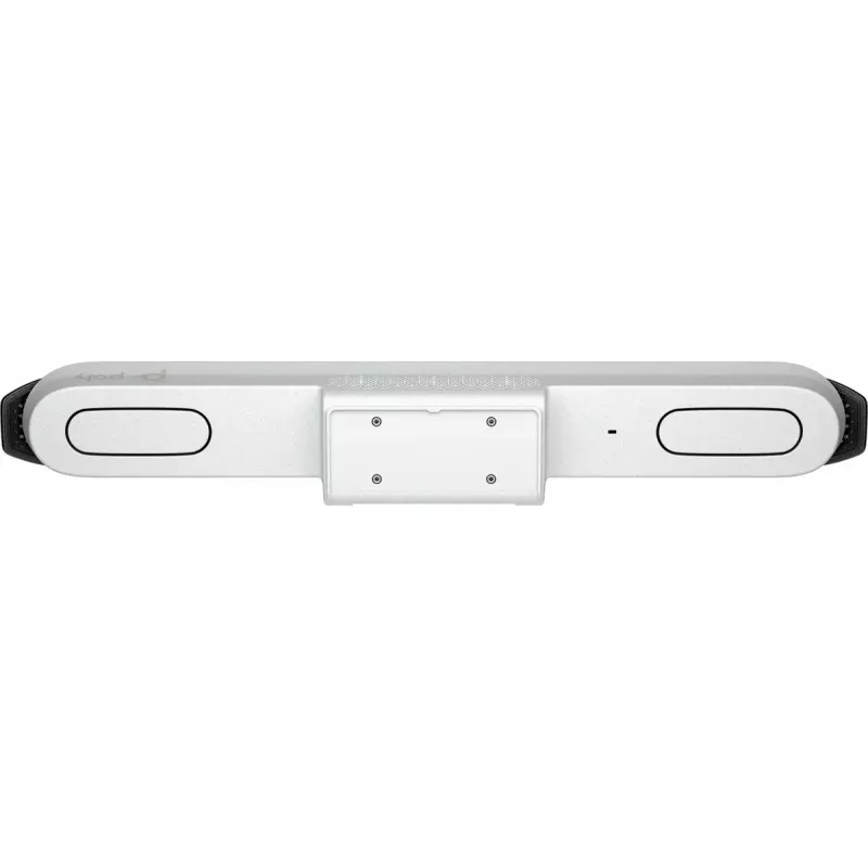 HP POLY POLY Studio X52 All‑In‑One Video Bar — 4K UHD, 30 fps, 95° FOV, 5x digitālā tālummaiņa, Wi‑Fi, Bluetooth, Android, Balts