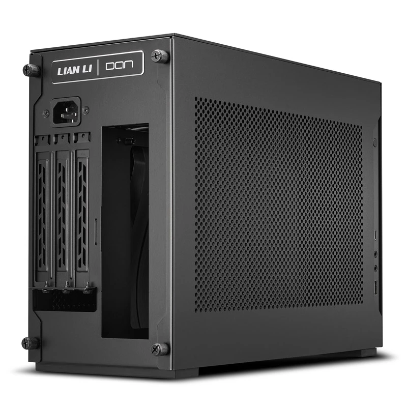 Lian Li A4-H2O X4 Mini-ITX korpuss, PCIE4.0 savienotāja kabelis — melns (A4-H2O X4) | ITwork