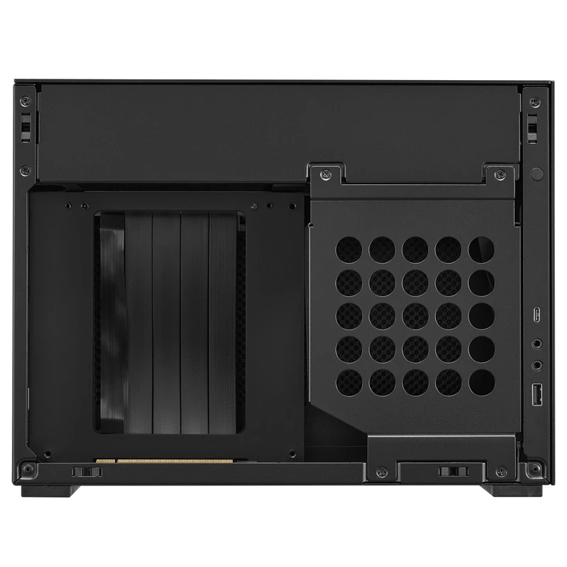 Lian Li A4-H2O X4 Mini-ITX korpuss, PCIE4.0 savienotāja kabelis — melns (A4-H2O X4) | ITwork