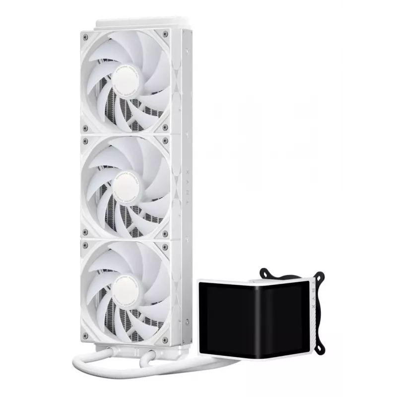 Šķidruma CPU dzesētājs TRYX PANORAMA SE ARGB 360 ar 3D-AMOLED displeju, 360 mm radiators