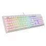 Mehāniskā spēļu tastatūra Genesis Thor 303 ar brūnajiem slēdžiem un RGB fona apgaismojumu