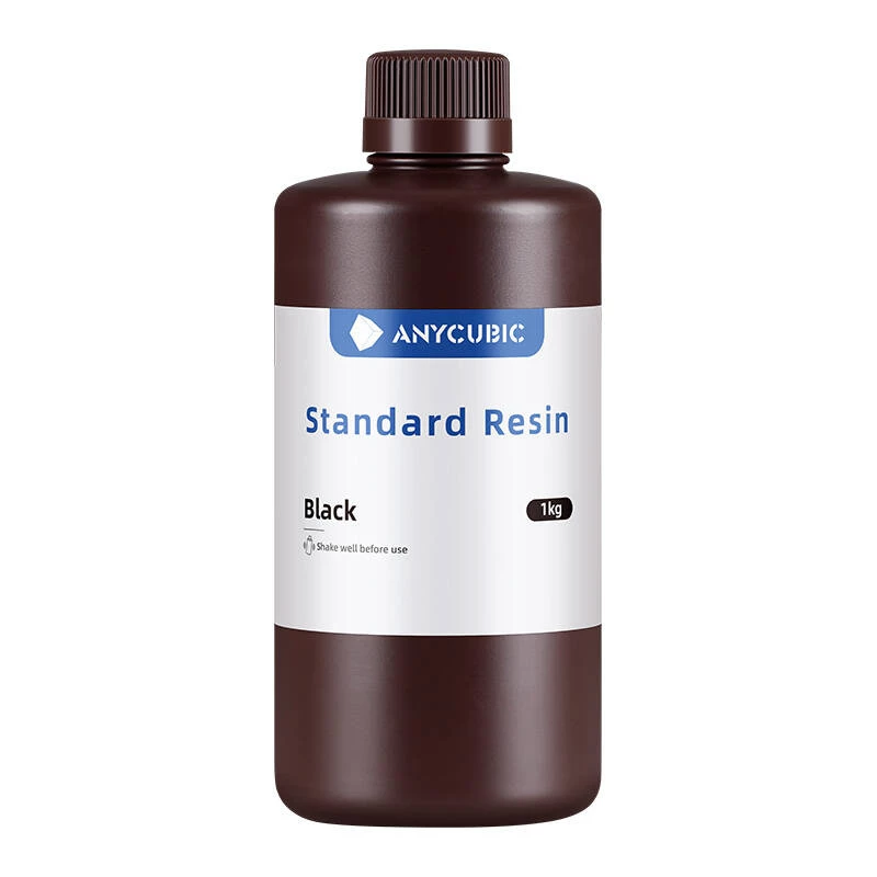 AnyCubic SPTBK-104E melna sveķi 1 kg — Fotopolimēru sveķi 3D drukai