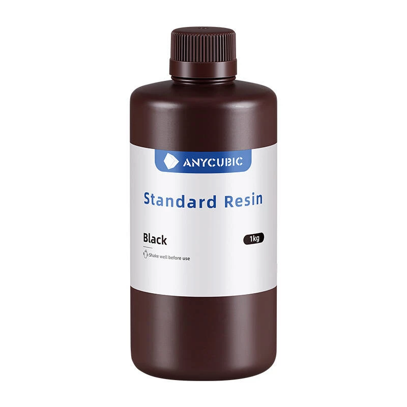 AnyCubic SPTBK-104E melna sveķi 1 kg — Fotopolimēru sveķi 3D drukai