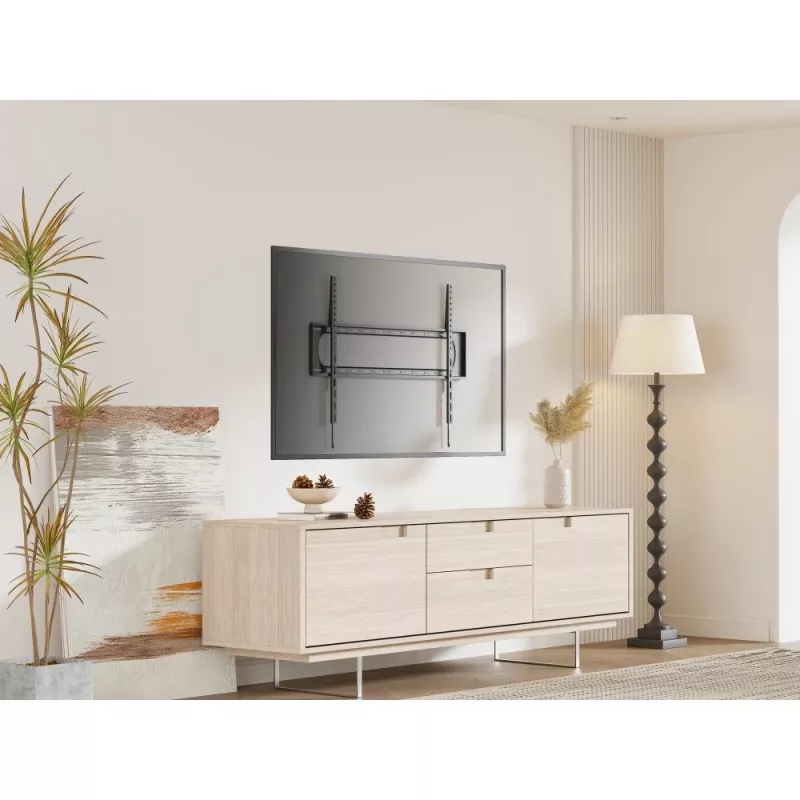 TV sienas stiprinājums 60-120 LED/LCD 120kg plāns 35mm