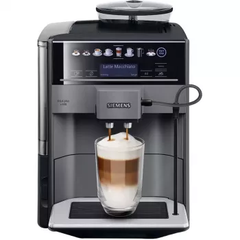 Siemens EQ.6 plus s100 TE651209RW pilnībā automātisks kafijas aparāts, melns