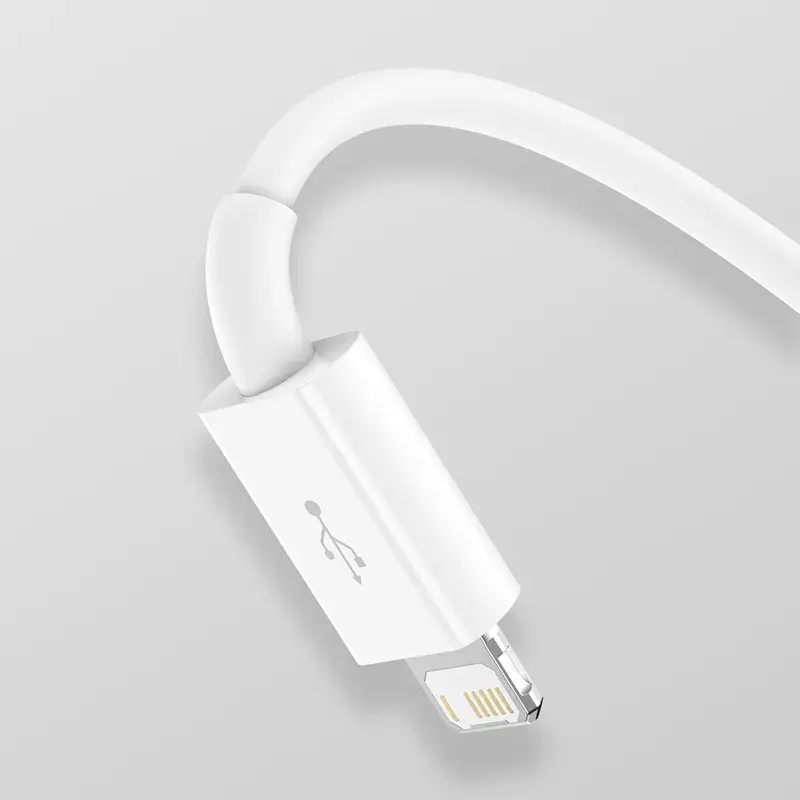 USB kabelis Baseus Superior USB 2.0 1.5m USB A USB C/Micro USB A/Lightning Balts