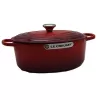 Le Creuset Signature cepešpanna ovāla 31cm ķiršu sarkana (21178310602430)
