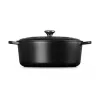 Le Creuset Signature cepamtrauks, melns, ovāls, 33 cm