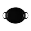 Le Creuset Signature cepamtrauks, melns, ovāls, 33 cm