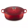 Le Creuset Signature ovāls cepešpanna ķiršu sarkanā krāsā 33 cm